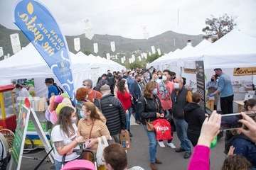 La Feria Km.0 Gran Canaria supera las expectativas en su primera jornada en Valsequillo/TA.